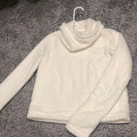 Aerie sherpa turtleneck sweater - Picture 1 of 3